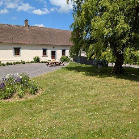 La Ferme Des Pierrettes Villa Menneville Bagian luar foto