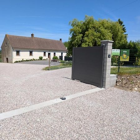 La Ferme Des Pierrettes Villa Menneville Bagian luar foto