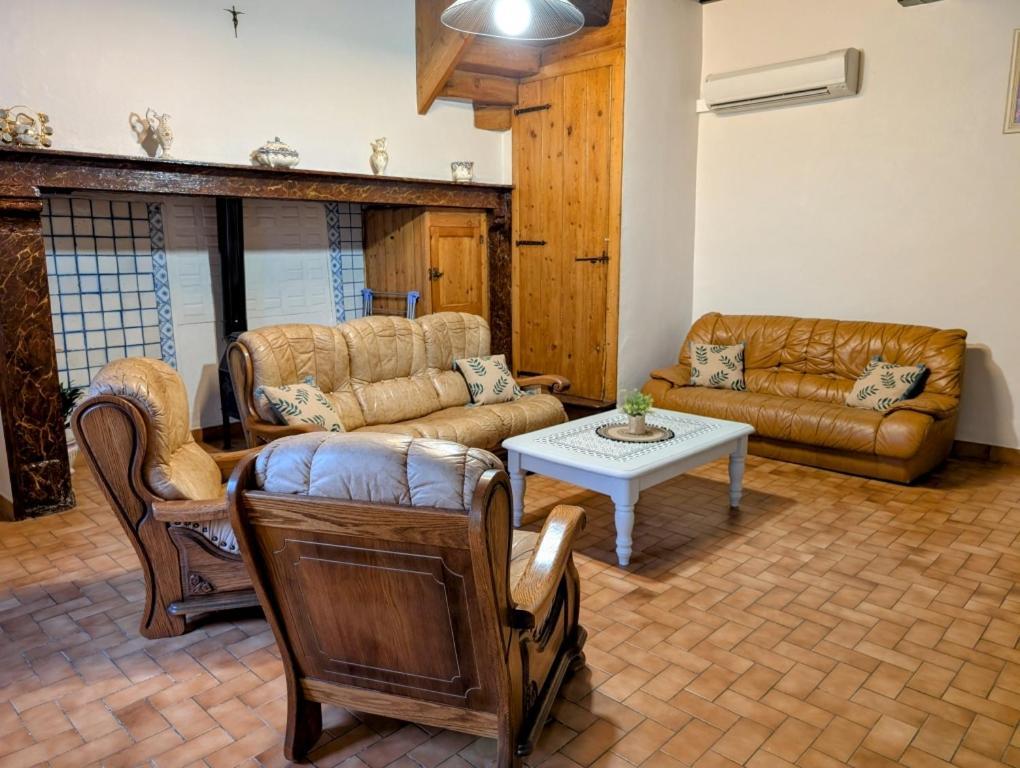 La Ferme Des Pierrettes Villa Menneville Bagian luar foto