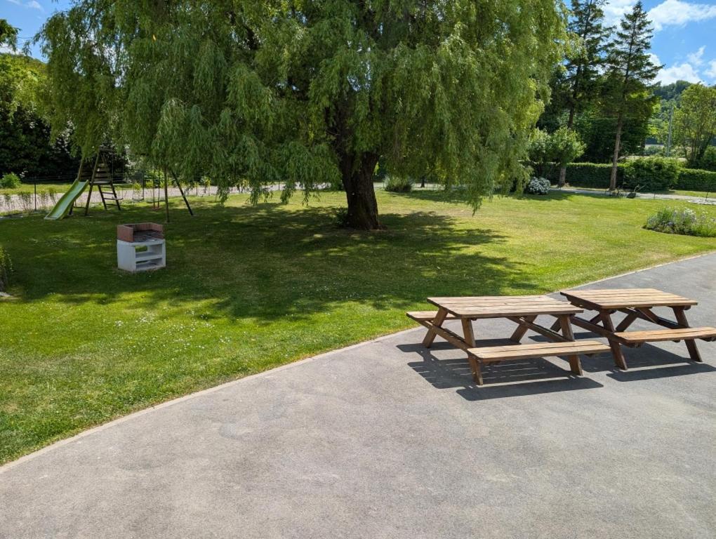 La Ferme Des Pierrettes Villa Menneville Bagian luar foto